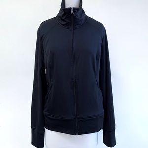 Black Champion Athletic Jacket - Size L